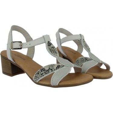 Sandalia de mujer Doctor Cutillas 37953 BLANCO
