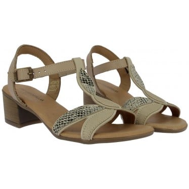Sandalia de mujer Doctor Cutillas 37953 BEIG