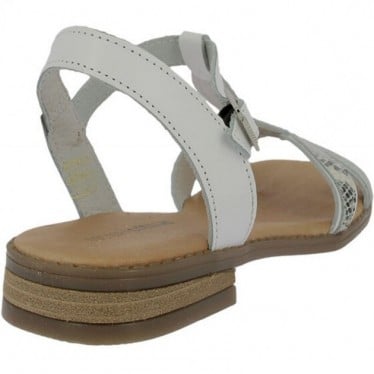 Sandalia de mujer Doctor Cutillas 37053 BLANCO