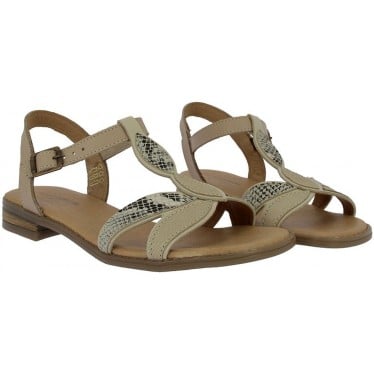 Sandalia de mujer Doctor Cutillas 37053 BEIG