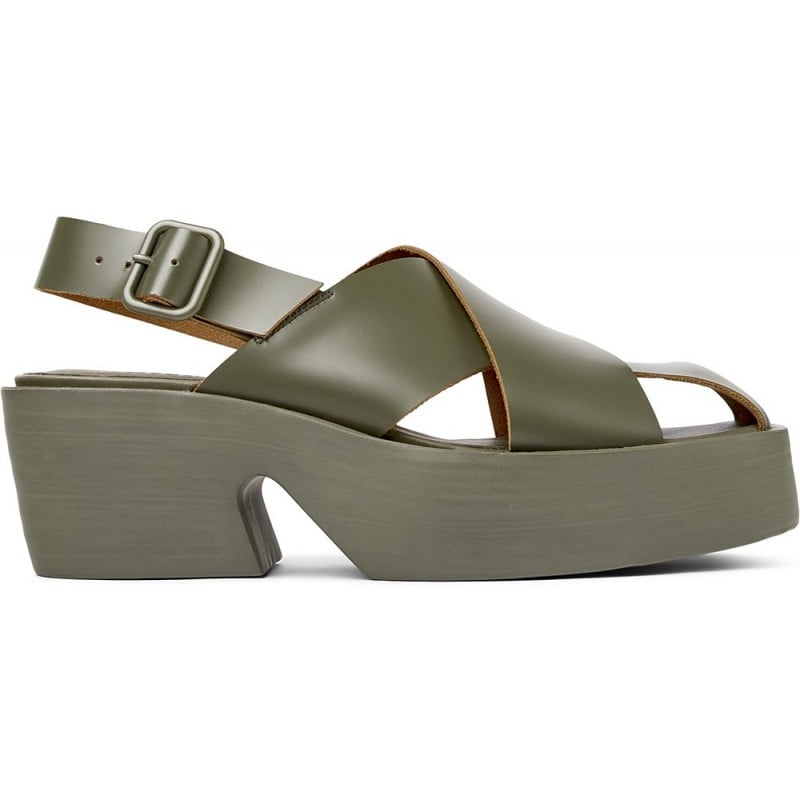 Sandalias de piel CAMPER Billie K201725 VERDE_002