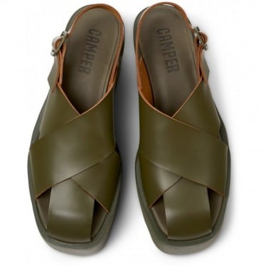Sandalias de piel CAMPER Billie K201725 VERDE_002