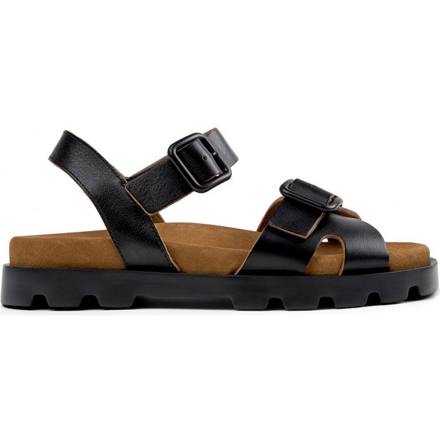 Sandalias de mujer CAMPER Brutus Sandal K201768 NEGRO_001 Sandalias de mujer CAMPER Brutus Sandal K201768 NEGRO_001