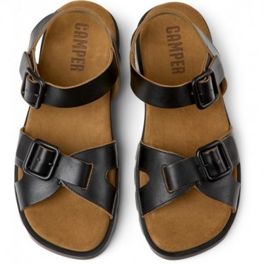 Sandalias de mujer CAMPER Brutus Sandal K201768 NEGRO_001