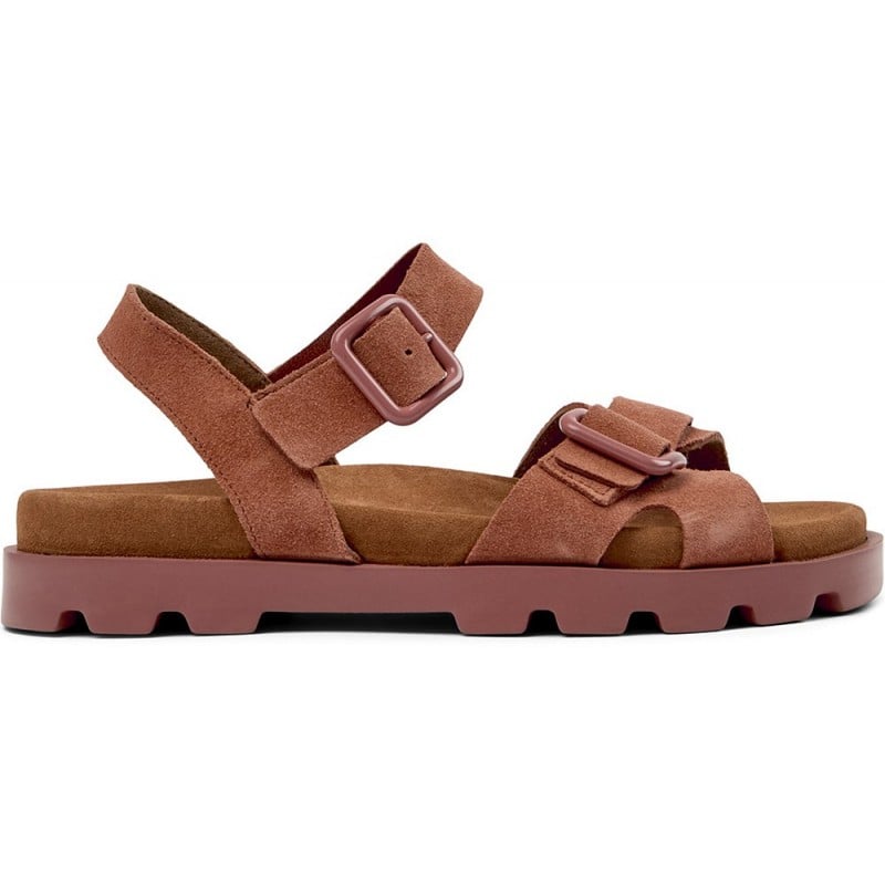 Sandalias de mujer CAMPER Brutus Sandal K201768 MARRON_003
