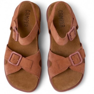 Sandalias de mujer CAMPER Brutus Sandal K201768 MARRON_003