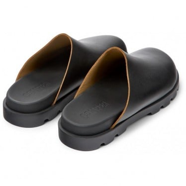 Sandalias de piel CAMPER Brutus Sandal K201545 NEGRO_004