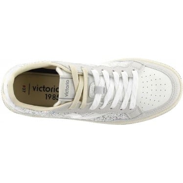 Deportivas para mujer Victoria 8806110 Smash Glitter PLATA