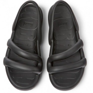 Sandalias para mujer CAMPER Kobarah Flat K201636 NEGRO_001