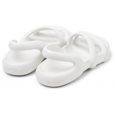 Sandalias para mujer CAMPER Kobarah Flat K201636 BLANCO_013