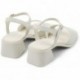 Sandalia con hebilla CAMPER Kora Sandal K201734 BLANCO_003