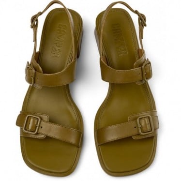 Sandalias de piel CAMPER Kora Sandal K201739 VERDE_003