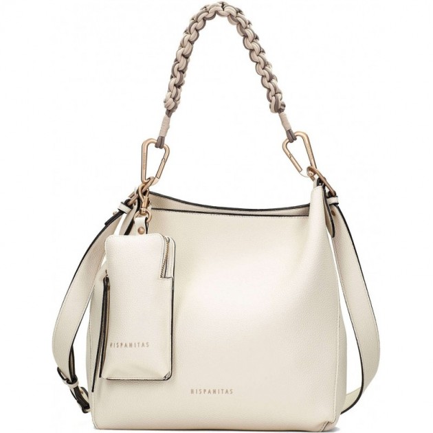 Bolso para mujer Hispanitas BV253843 Samba LATTE_C004 Bolso para mujer Hispanitas BV253843 Samba LATTE_C004
