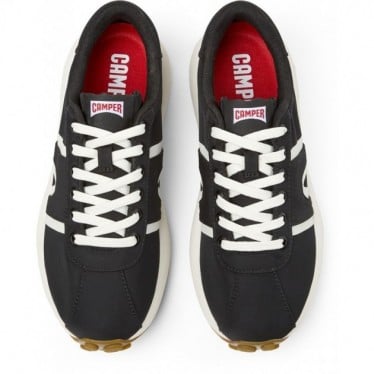 Deportivas para mujer Camper K201613 Pelotas Athens NEGRO_001