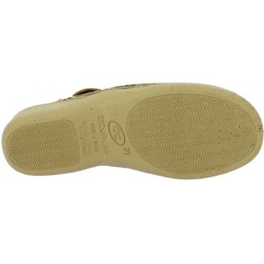 Sandalias de mujer Doctor Cutillas 21757 Autoadherente BEIG