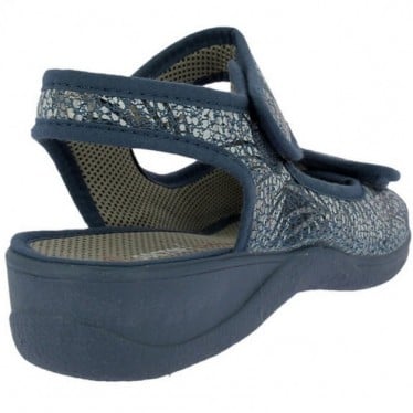 Sandalias de mujer Doctor Cutillas 21757 Autoadherente AZUL
