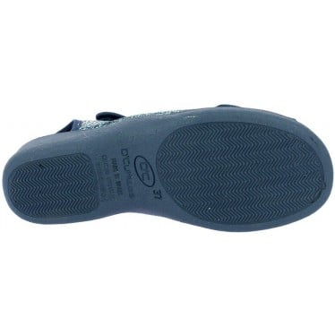 Sandalias de mujer Doctor Cutillas 21757 Autoadherente AZUL