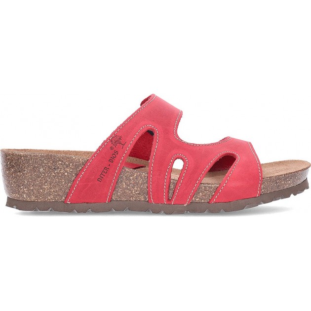 INTERBIOS W SANDALIA COMODA MUJER ROJO INTERBIOS W SANDALIA COMODA MUJER ROJO