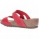 INTERBIOS W SANDALIA COMODA MUJER ROJO