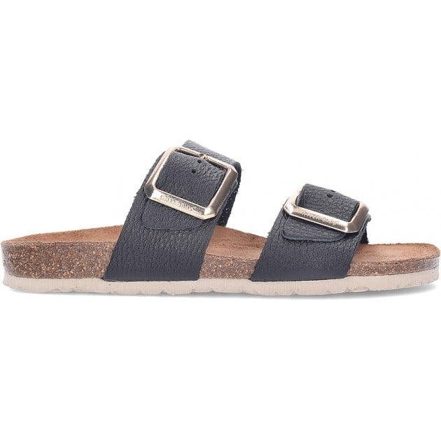 Sandalias de piel INTERBIOS 7232 NEGRO Sandalias de piel INTERBIOS 7232 NEGRO