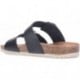 Sandalias de piel INTERBIOS 7232 NEGRO