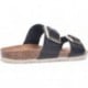 Sandalias de piel INTERBIOS 7232 NEGRO