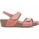 Sandalias de piel para mujer INTERBIOS 5343 TEJA_BEIGE