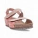 Sandalias de piel para mujer INTERBIOS 5343 TEJA_BEIGE