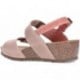 Sandalias de piel para mujer INTERBIOS 5343 TEJA_BEIGE