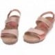 Sandalias de piel para mujer INTERBIOS 5343 TEJA_BEIGE
