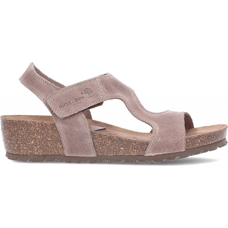 Sandalias para mujer INTERBIOS 5316 PARDO