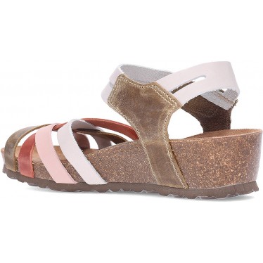 Sandalias de piel INTERBIOS 5338 MULTICOLOR