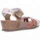 Sandalias de piel INTERBIOS 5338 MULTICOLOR