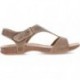 Sandalias para mujer INTERBIOS 4420 KAKI