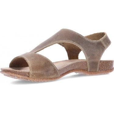 Sandalias para mujer INTERBIOS 4420 KAKI