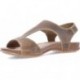 Sandalias para mujer INTERBIOS 4420 KAKI