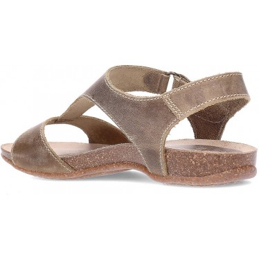 Sandalias para mujer INTERBIOS 4420 KAKI