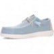 Mocasines para hombre HEY DUDE WALLYBRAIDED AQUA_TAN