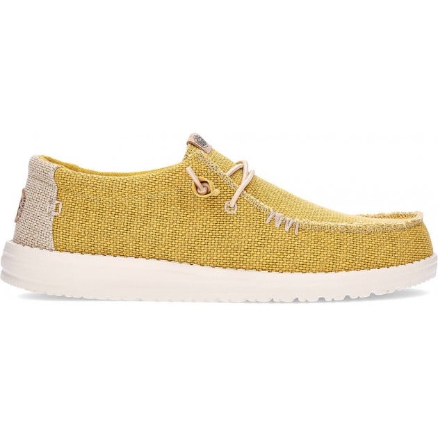Mocasines para hombre HEY DUDE WALLYBRAIDED GOLDEN_YELLOW Mocasines para hombre HEY DUDE WALLYBRAIDED GOLDEN_YELLOW