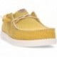 Mocasines para hombre HEY DUDE WALLYBRAIDED GOLDEN_YELLOW