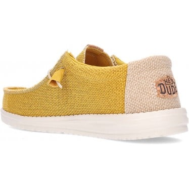 Mocasines para hombre HEY DUDE WALLYBRAIDED GOLDEN_YELLOW