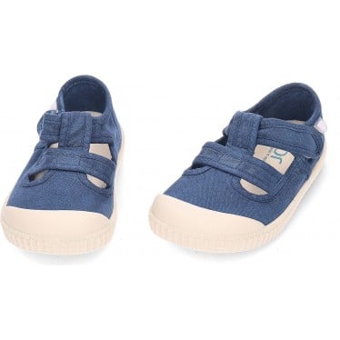 Sandalia cangrejera barefoot IGOR S10351 MARINO