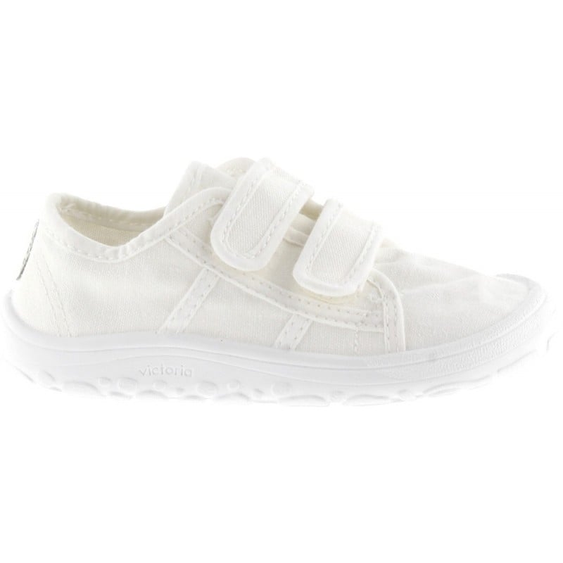 Deportiva barefoot para niños Victoria 1370111 Bosco Basket BLANCO