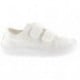 Deportiva barefoot para niños Victoria 1370111 Bosco Basket BLANCO