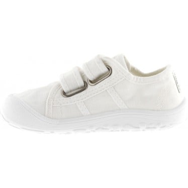 Deportiva barefoot para niños Victoria 1370111 Bosco Basket BLANCO