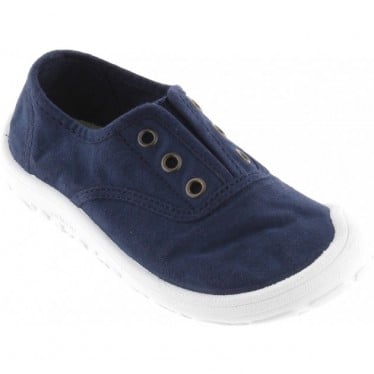 Zapatillas para niña VICTORIA Barefoot respetuosas 1370110 MARINO