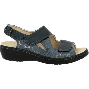Sandalias de mujer Doctor Cutillas 47101 AZUL