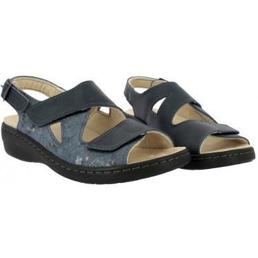 Sandalias de mujer Doctor Cutillas 47101 AZUL