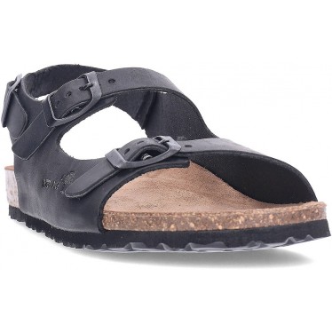 Sandalias INTERBIOS Hebitri 7112 NEGRO