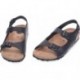 Sandalias INTERBIOS Hebitri 7112 NEGRO